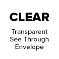 Standard Clear Envelope Icon A7